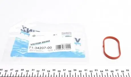 Прокладка коллектора двигателя резиновая VICTOR REINZ 71-34207-00