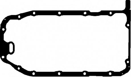 Прокладка поддона картера металлическая ELRING 212.750 (фото 1)