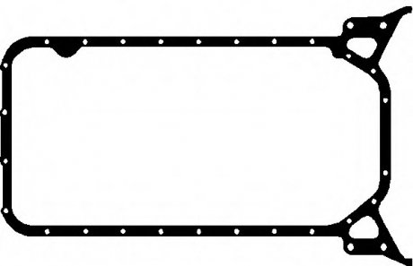 Прокладка поддона картера металлическая ELRING 175.142 (фото 1)