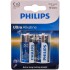 Батарейки 1,5V 2 шт PHILIPS LR14E2B/10 (фото 1)