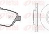 Комплект: 2 диска+ 4 колодки тормозные REMSA 8774.03