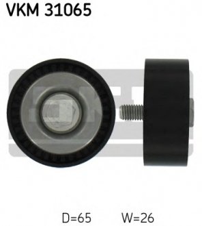 Ведучий ролик, поліклиновий ремінь VW PASSAT (362) 3.6 FSI 4motion 2011 - 2014 (Вир-во) SKF VKM 31065