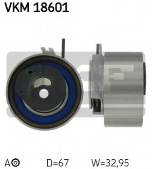 Ролик модуля натягувача ременя SKF VKM 18601