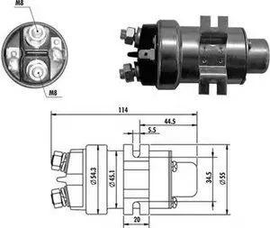 Реле втягуюче MAGNETI MARELLI AME0019