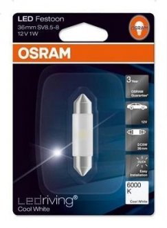 Автолампа светодиодная OSRAM 6436 CW_01B (фото 1)