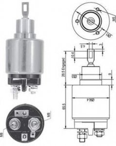 Реле втягуюче MAGNETI MARELLI AME0127