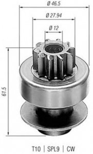 Бендикс стартера MAGNETI MARELLI AMB0165