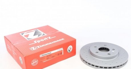 Тормозной диск ZIMMERMANN 430.2614.52 (фото 1)