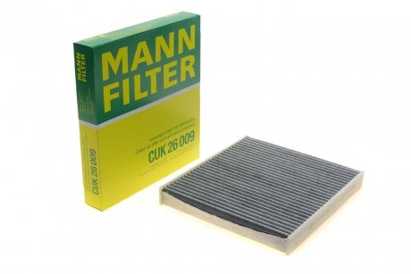 Фільтр салону вугільний MANN-FILTER MANN (Манн) CUK26009
