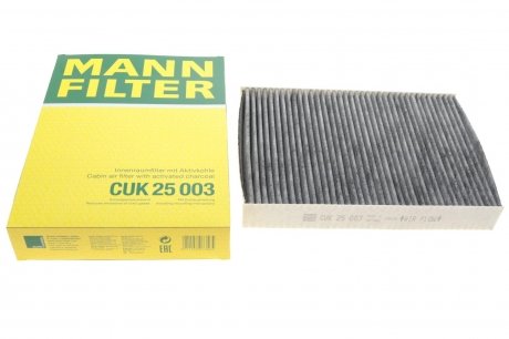 Фільтр салону вугільний MANN-FILTER MANN (Манн) CUK25003