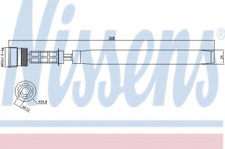 Осушитель кондиционера NISSENS 95458