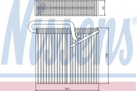 Випаровувач, кондиціонер NISSENS 92190