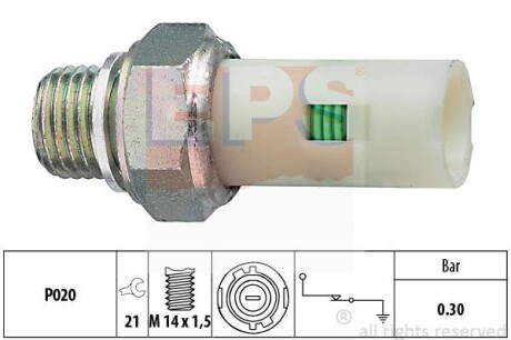Датчик давления масла EPS 1.800.076
