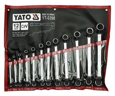 Набор ключей накидных YATO YT-0398