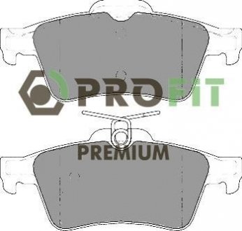 Колодки гальмівні дискові PR PROFIT 5005-1766 (фото 1)