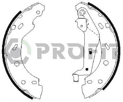 Тормозные колодки PROFIT 5001-0614