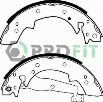 Тормозные колодки PROFIT 5001-0173