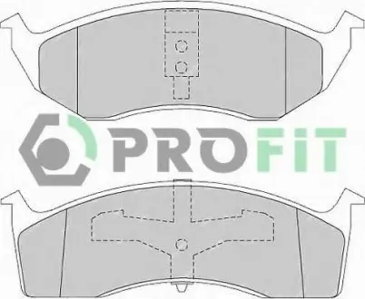 Тормозные колодки PROFIT 5000-1098