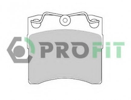 Колодки гальмівні дискові PR PROFIT 5000-0722 (фото 1)