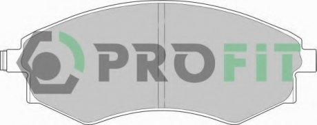 Колодки гальмівні дискові PR PROFIT 5000-0600 (фото 1)