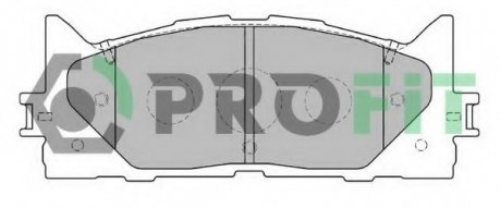 Тормозные колодки PROFIT 5000-2014 (фото 1)