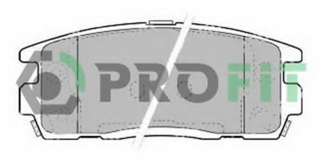 Колодки гальмівні дискові PR PROFIT 5000-1935