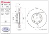 Тормозной диск BREMBO 09.A531.20 (фото 1)