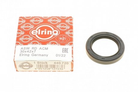 Сальник резиновый ELRING 440.720 (фото 1)