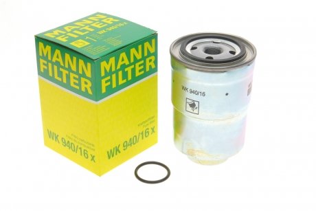 Фільтр паливний MANN-FILTER MANN (Манн) WK940/16X