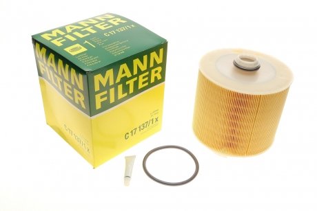 Воздушный фильтр MANN (Манн) C17137/1X (фото 1)