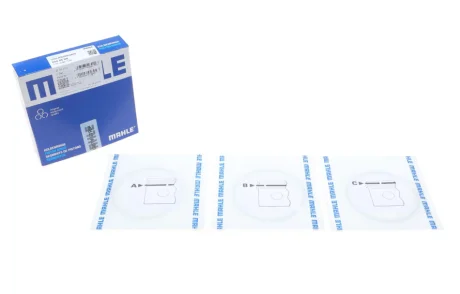 Кільця поршневі,комплект MAHLE 030 55 N0 MAHLE\KNECHT 03055 N0