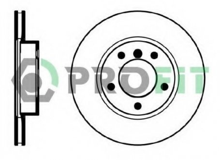 Тормозной диск PROFIT 5010-0258 (фото 1)