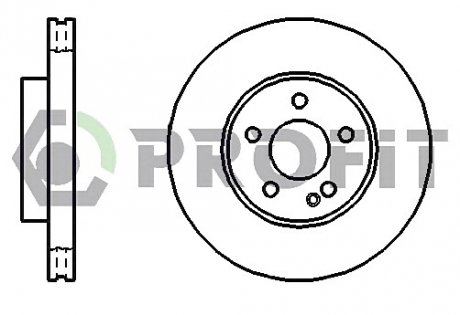 Гальмівний диск PROFIT 5010-1203