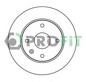 Тормозной диск PROFIT 5010-2003 (фото 1)