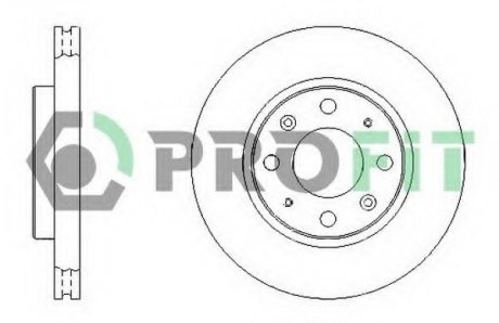 Тормозной диск PROFIT 5010-1528