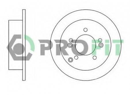 Тормозной диск PROFIT 5010-1447 (фото 1)