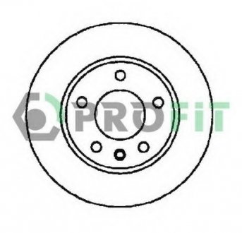 Тормозной диск PROFIT 5010-1311 (фото 1)