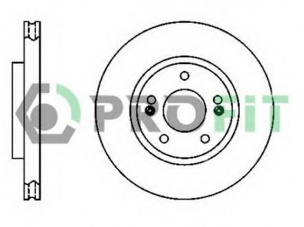 Тормозной диск PROFIT 5010-1292 (фото 1)