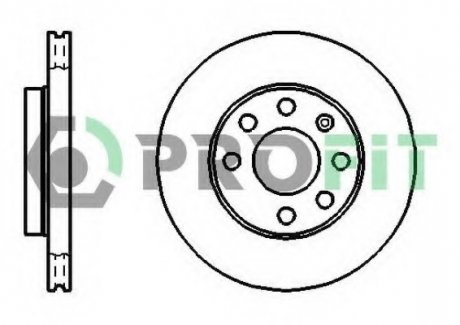 Тормозной диск PROFIT 5010-1279