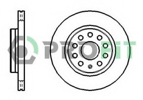 Тормозной диск PROFIT 5010-1165 (фото 1)