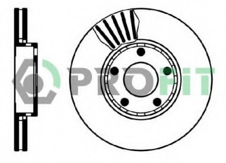 Тормозной диск PROFIT 5010-0320 (фото 1)