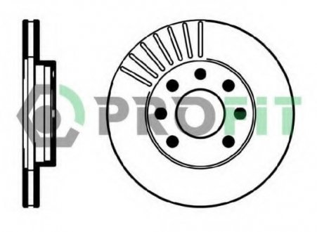 Тормозной диск PROFIT 5010-0151 (фото 1)