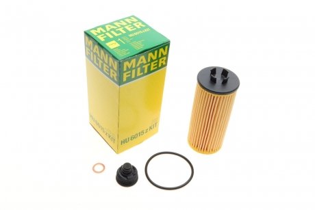 Фільтр оливний -FILTER MANN (Манн) HU6015ZKIT (фото 1)