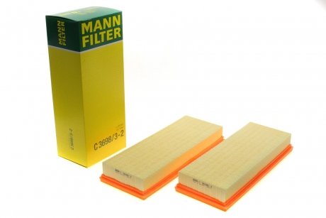 Фільтр повітряний двигуна MANN-FILTER MANN (Манн) C3698/3-2