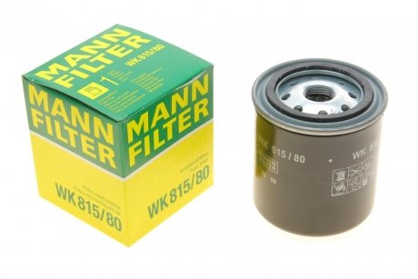 Фільтр паливний дизельний -FILTER MANN (Манн) WK815/80 (фото 1)