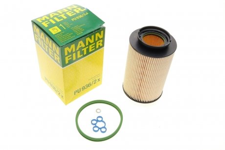 Фільтр паливний дизельний -FILTER MANN (Манн) PU936/2X (фото 1)