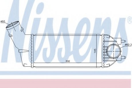 Радиатор наддува NISSENS 96720 (фото 1)
