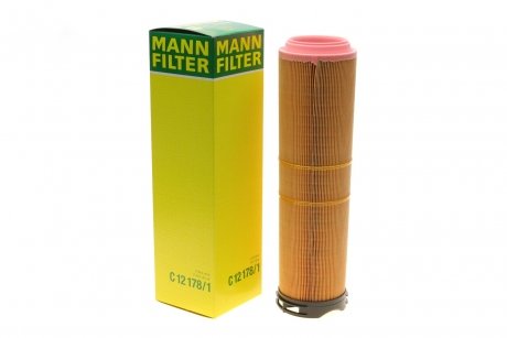 Фільтр повітряний двигуна MANN-FILTER MANN (Манн) C12178/1