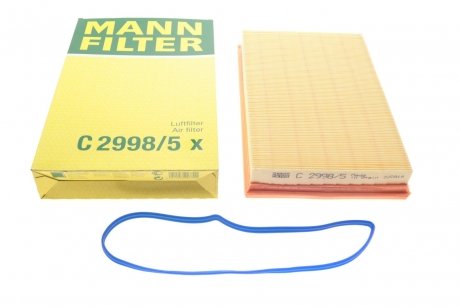 Повітряний фільтр MANN (Манн) C2998/5X (фото 1)