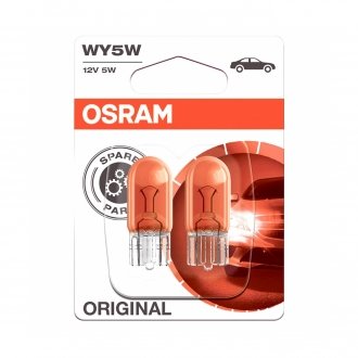 Набір автоламп 5 W, 12 V оранжева OSRAM 2827 DC_02B